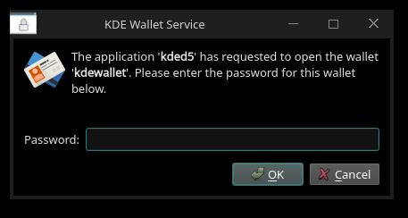 KDE Wallet - ArchWiki