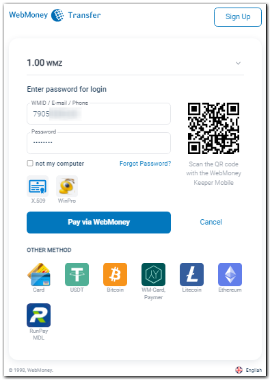 Tether wallet in the WebMoney system - WMT | WebMoney Transfer News