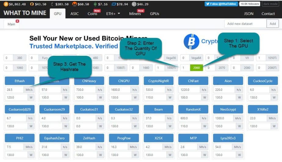 Mining Profitability Calculator - Crypto Economy