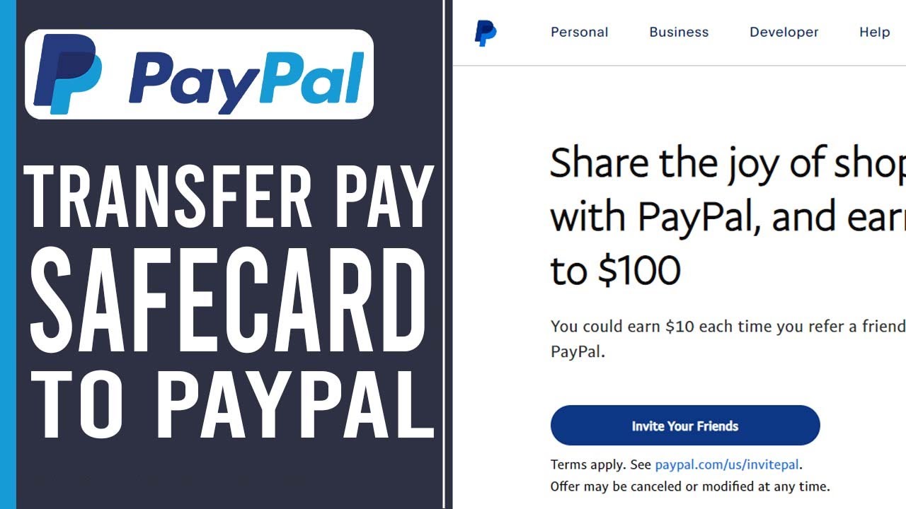 Is it available to convert paysafecard money into - PayPal Community