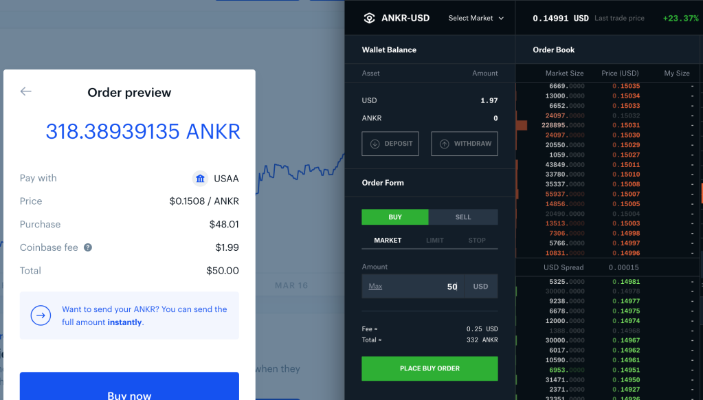 Coinbase Pro Trailing Stop Order