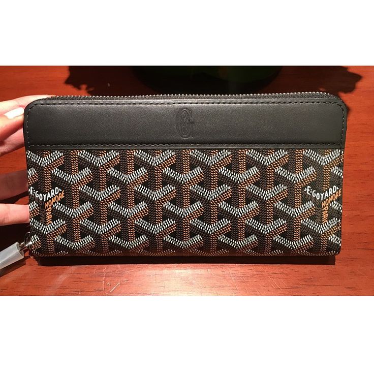 Goyard Long Wallet Bifold Black | Long wallet, Goyard, Timeless fashion