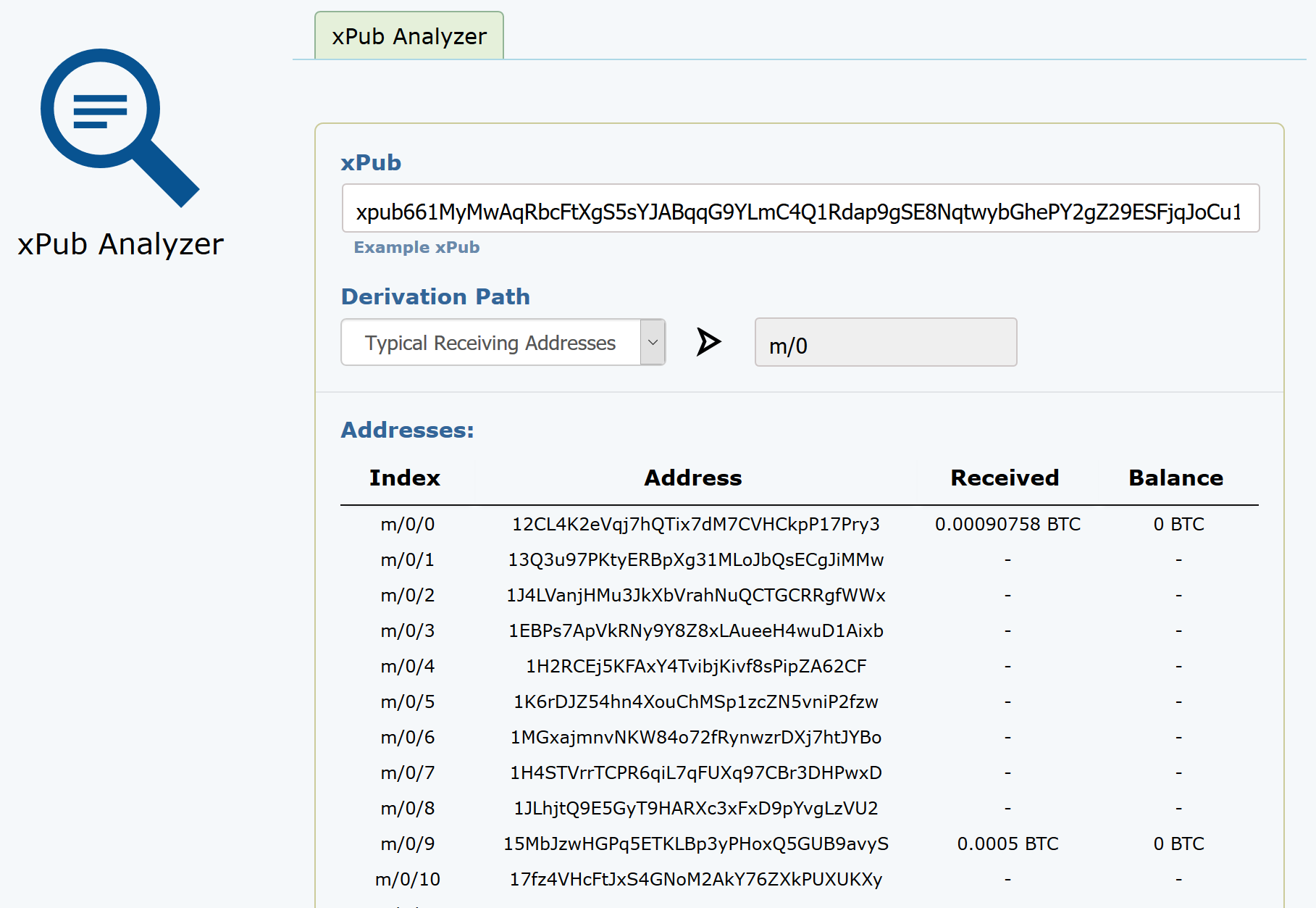 GitHub - LedgerHQ/xpub-scan: Tool to perform master public key analysis