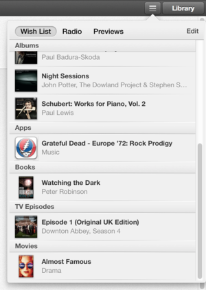 TUAW Tip: iTunes Music Store Wishlist