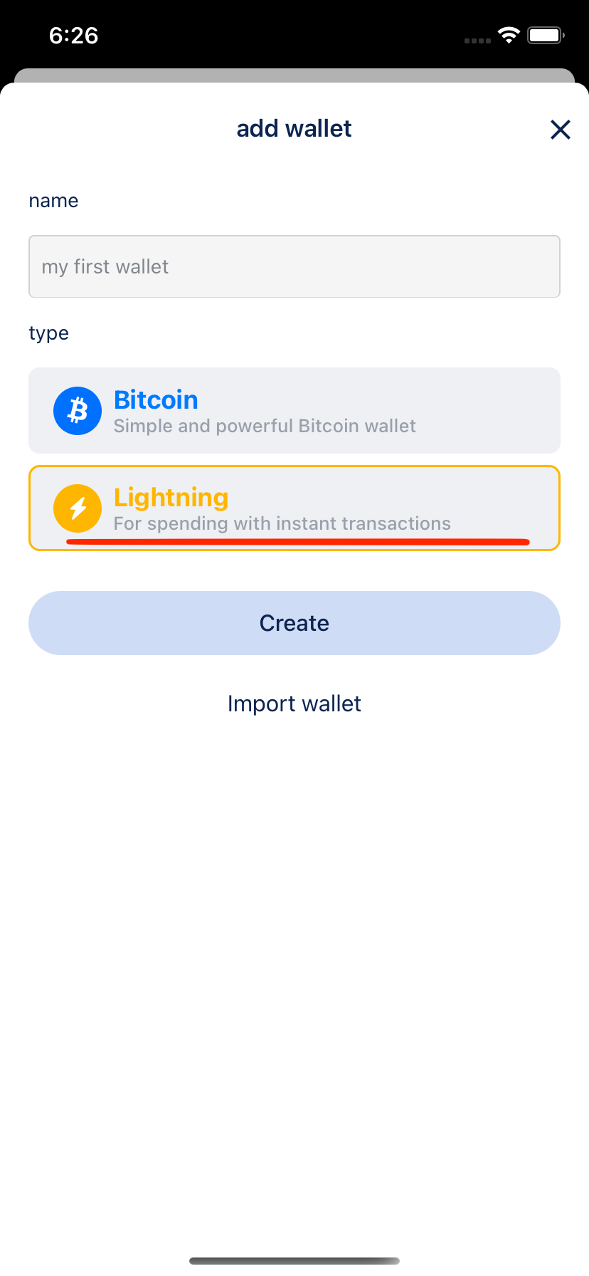 My bluewallet is black - Bitcoin and Lightning - Umbrel Community