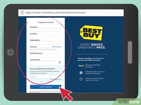 Best Buy Credit Card: Registration