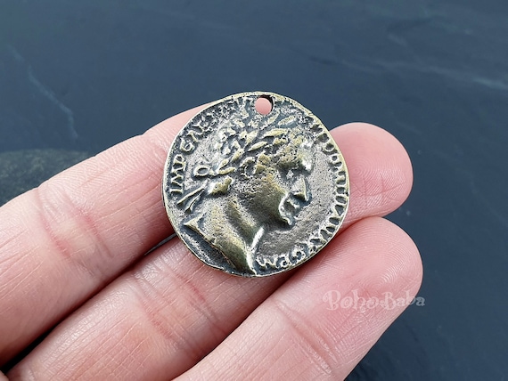 Ancient Greek coin pendants from silver. Museum reproductions. - Greek Jewelry Shop