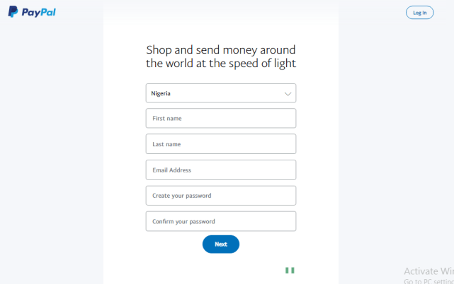 How to Create a PayPal Account in Nigeria - PaytoNaira