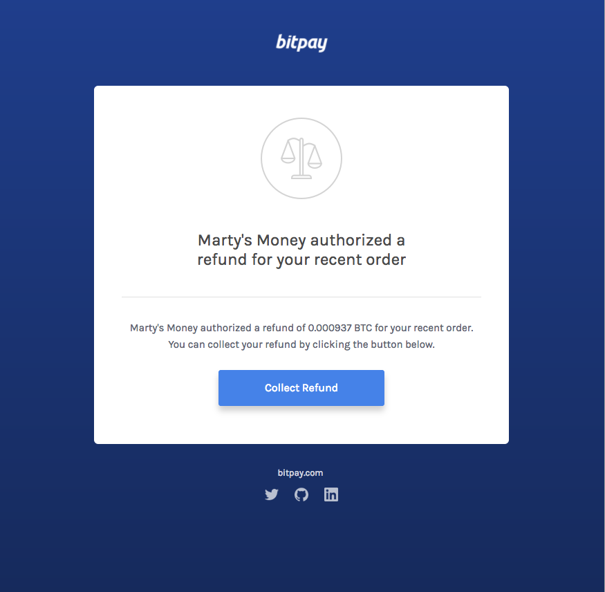 Refunds | BTCPay Server