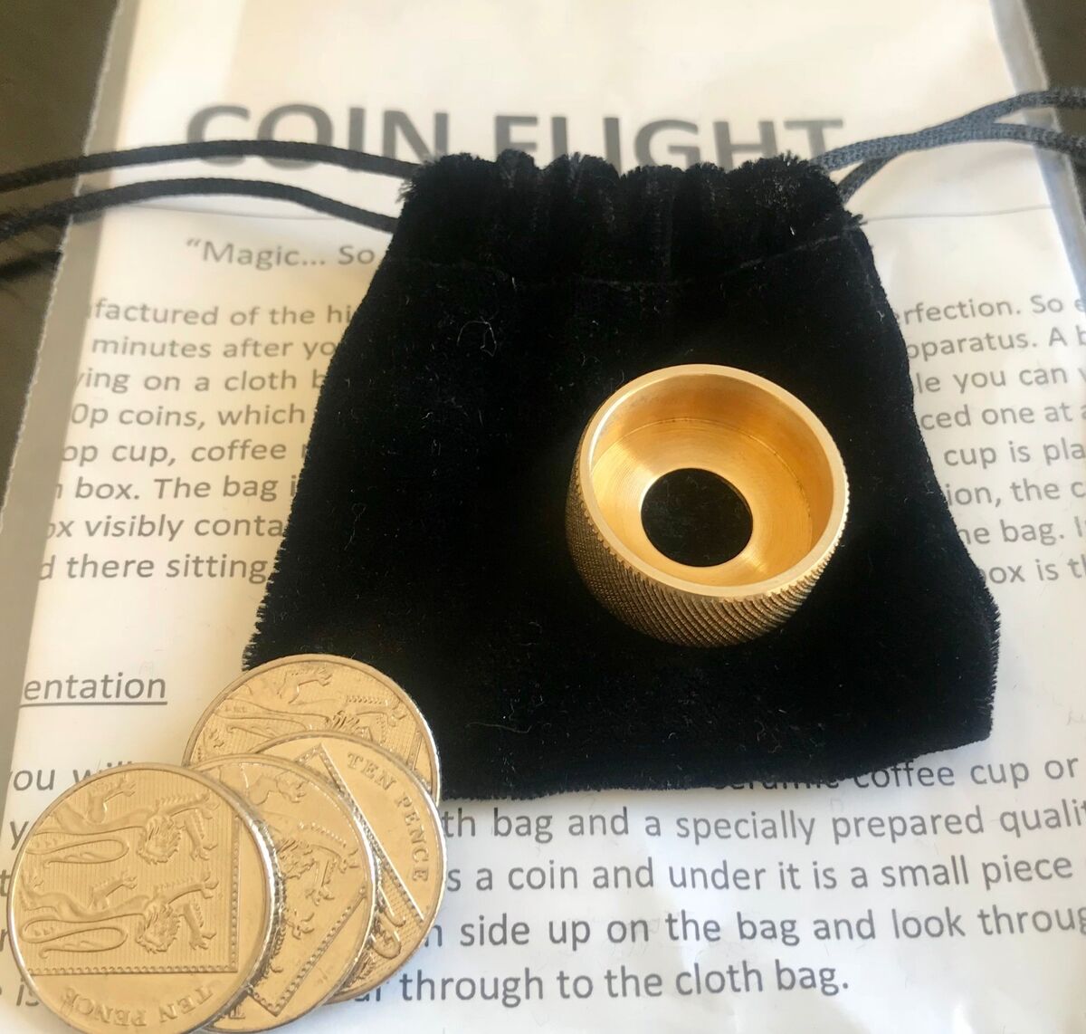 The Magic Cafe Forums - Coin that makes coffee boil?