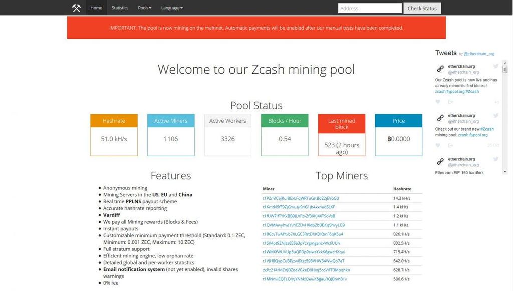 How to mine Zcash | f2pool