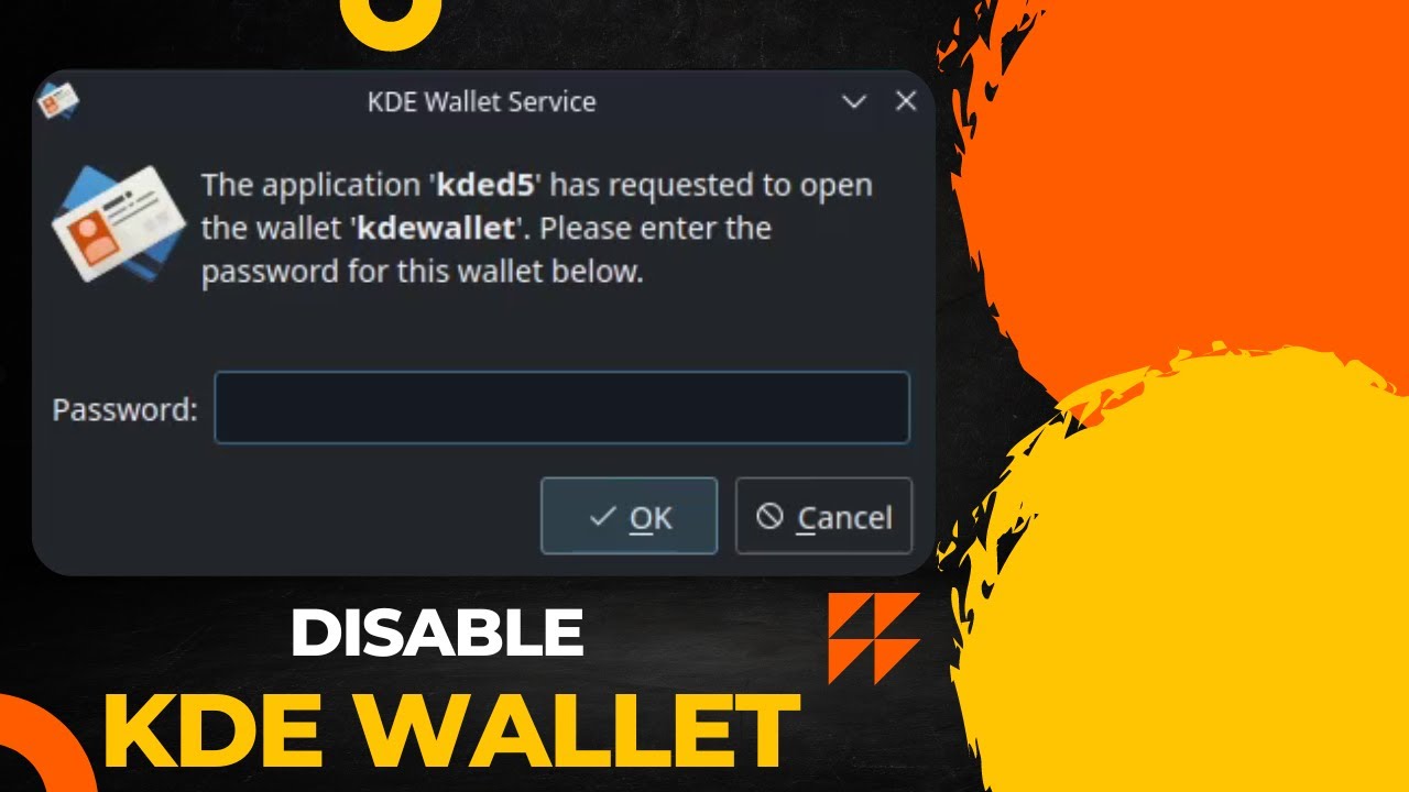 Gentoo Forums :: View topic - disabling KDE wallet service popups