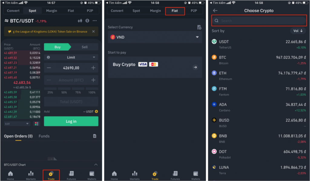 How to use Binance to affordably withdraw to local currency - GrabrFi Help Center