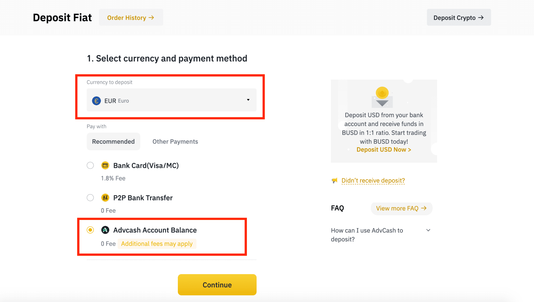 How to Deposit Money Into Binance - Dappgrid