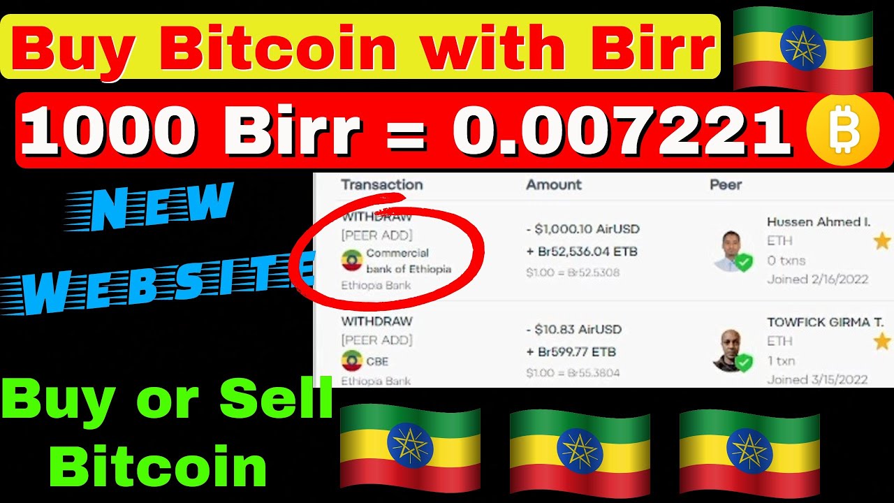 Convert Bitcoin to Ethiopian Birr | BTC to ETB currency converter - Valuta EX