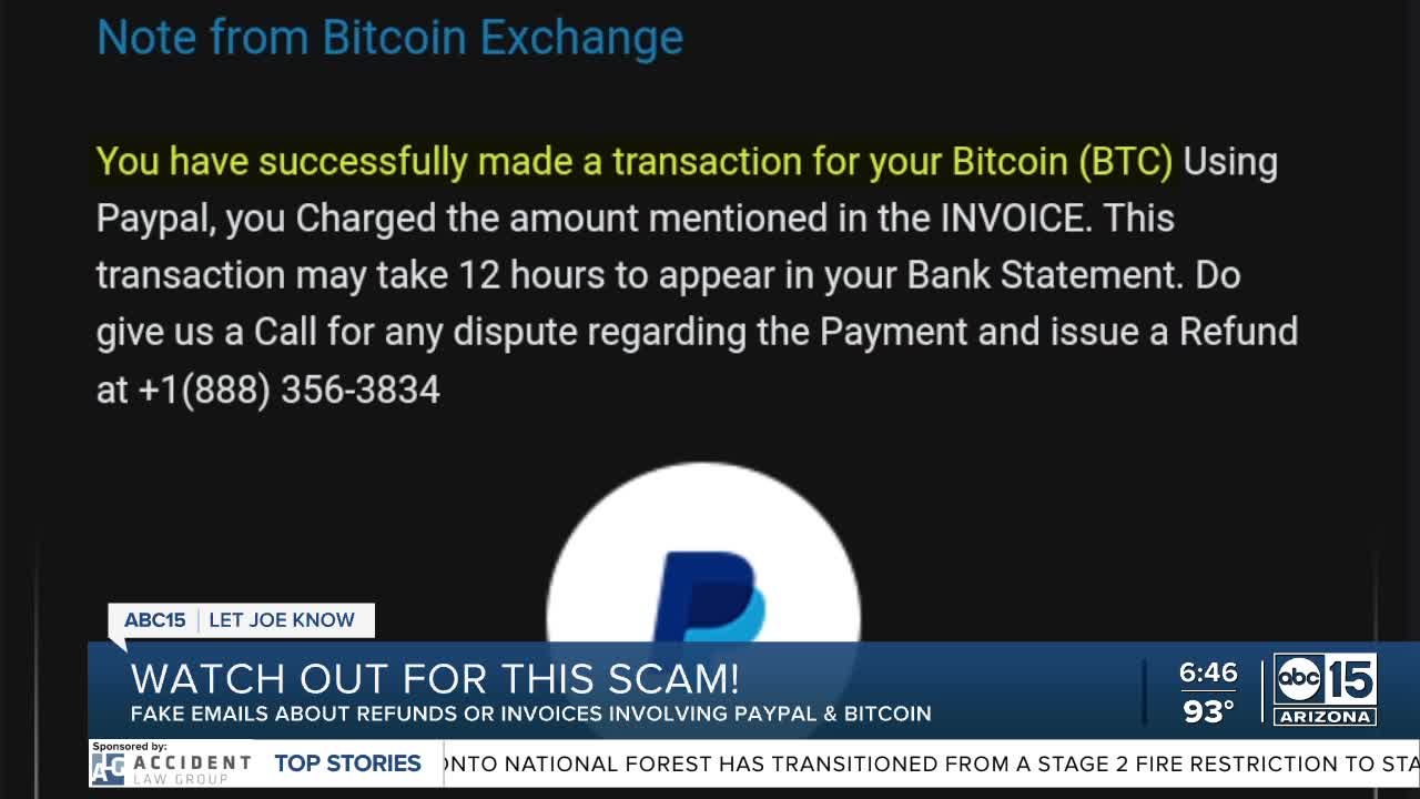 CONSUMER FIRST ALERT: Bitcoin, PayPal scam nearly costs Wisconsin woman $16,