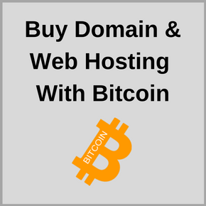 Buy Domain with Bitcoin. Buy Hosting with Bitcoin. VPS, Dedicated Server