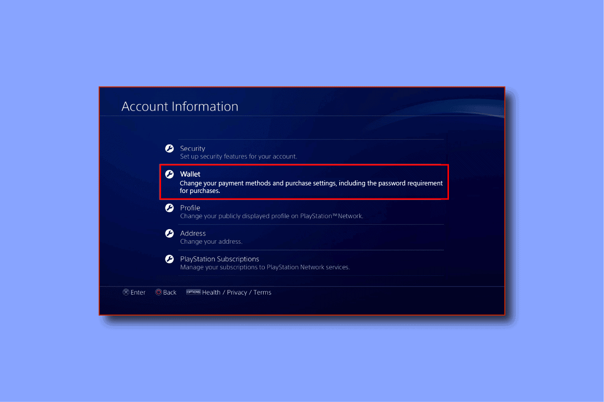 How to add or remove Credit Card and Billing Information on the PS4 - Gamepur