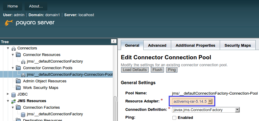 Configure a connection pool :: Payara Community Documentation