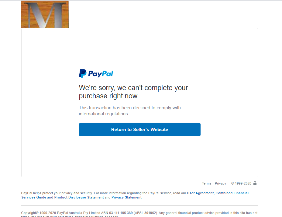 Declined Payment: Resolve a Frozen PayPal Account - PayPal China