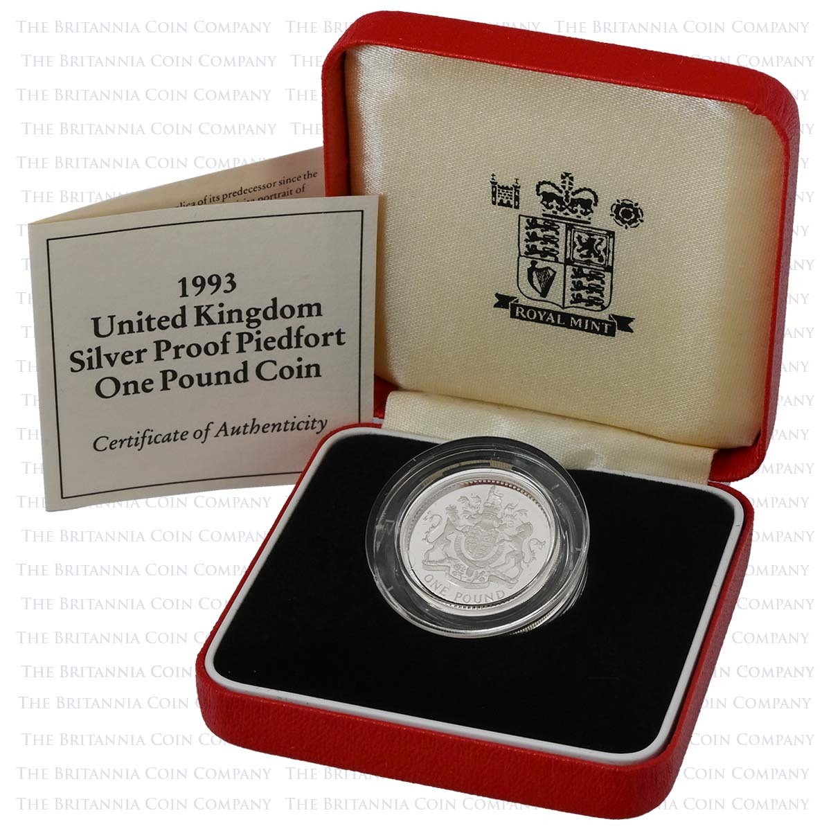 Buy Silver Piedfort One Pound Coin