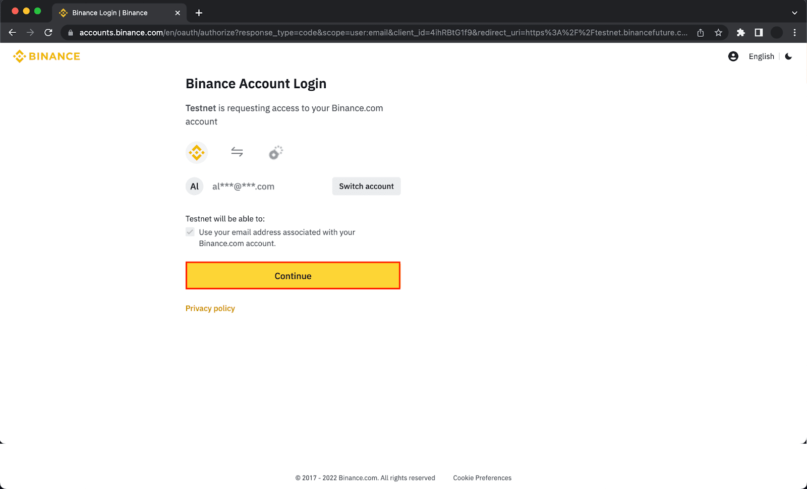 Binance Testnet environments - Spot/Margin API - Binance Developer Community