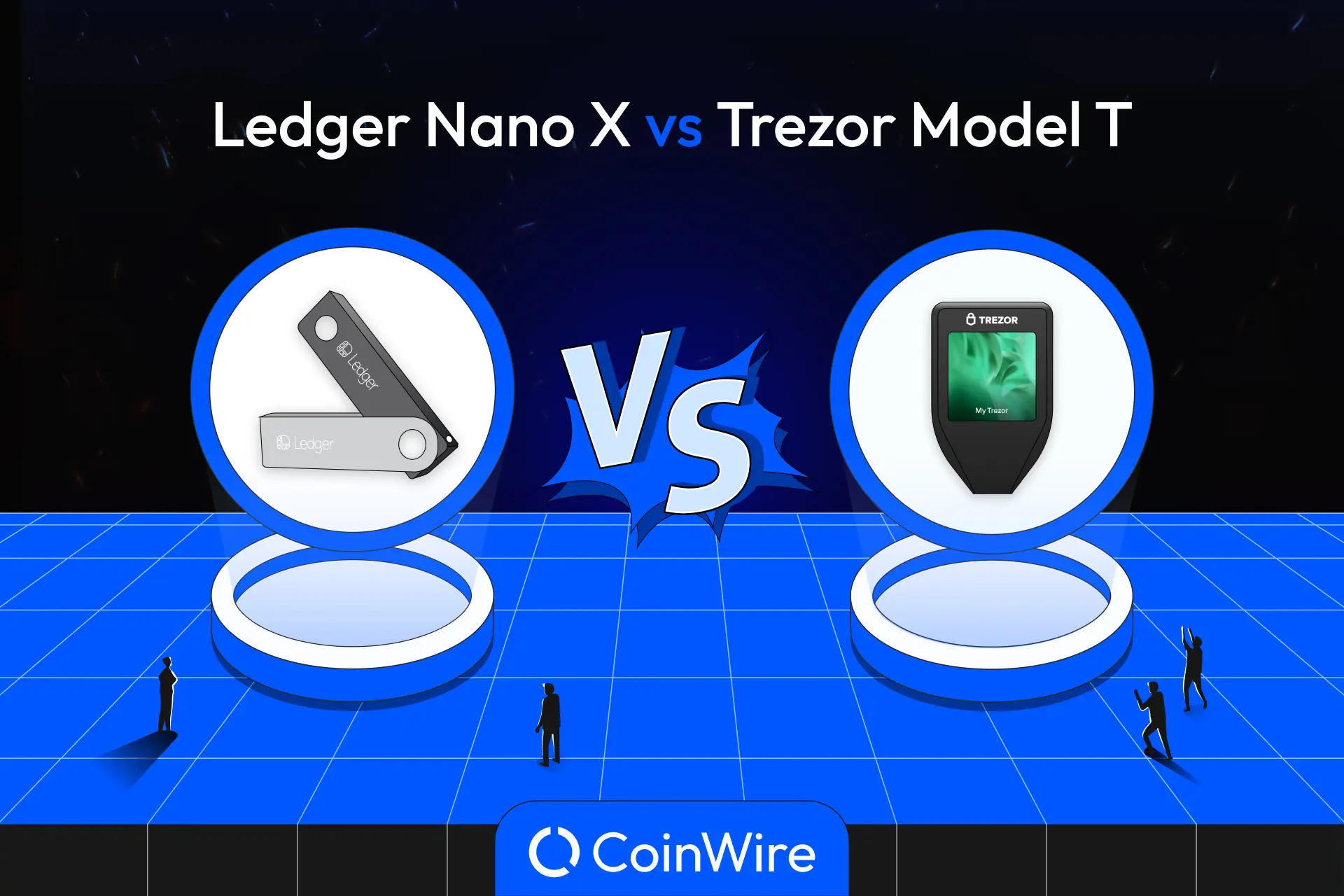 Ledger Nano X Vs Trezor Model T Full Review - Wealth Mastery By Lark Davis - Crypto Newsletter