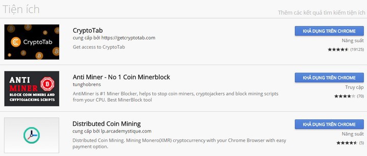 Google Bans Crypto Mining Extensions From Chrome Web Store