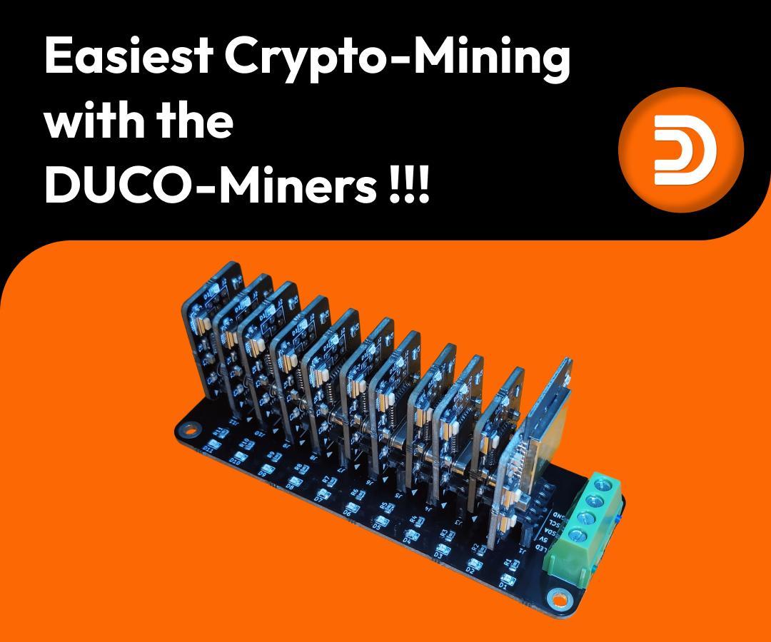 Coolest Projects Online: Raspberrypi Duino-Coin Miner King Rig