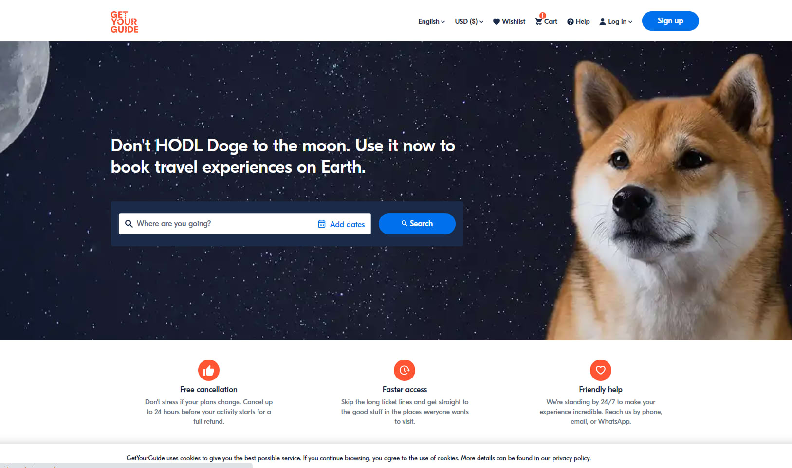 Dogecoin Airdrop » Claim free DOGE tokens (~ $10)