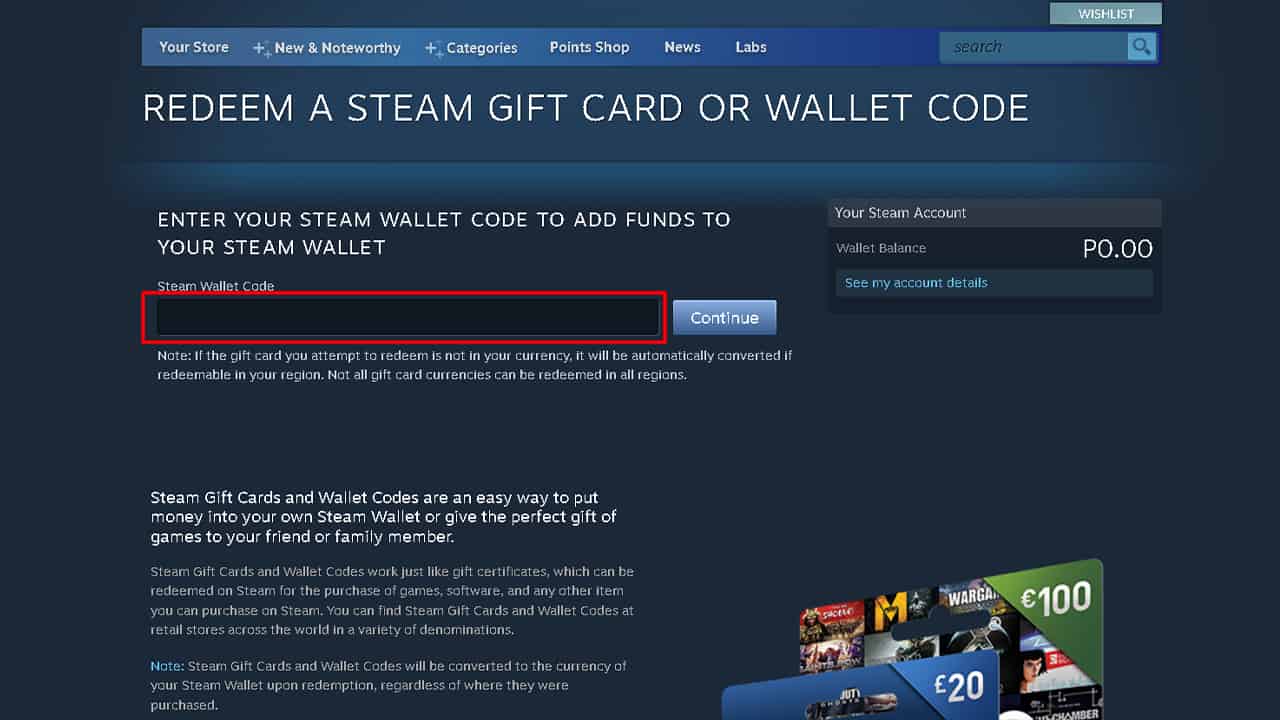 How to buy steam wallet in the Philippines outside Steam Platform :: Help and Tips