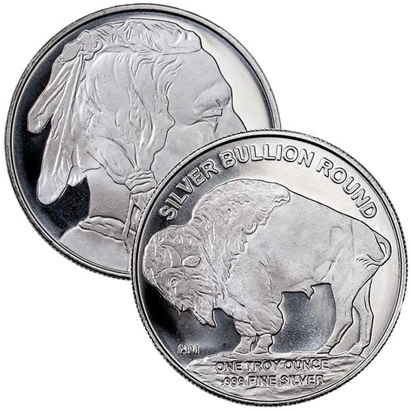 helpbitcoin.fun: 1 oz Buffalo Authentic Silver Round : Collectibles & Fine Art