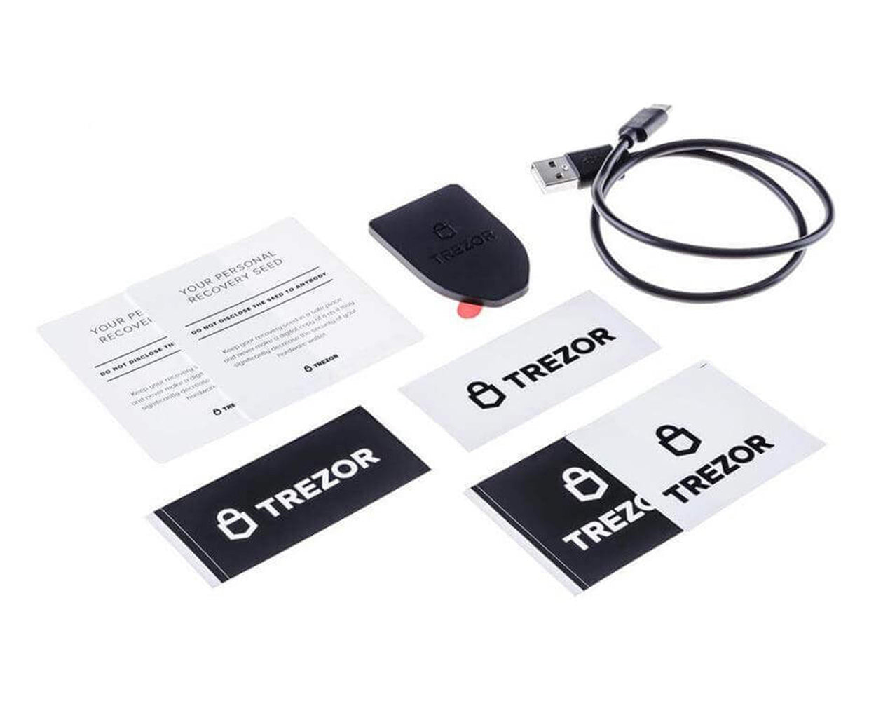 Trezor Model T - Hardware wallet - Trezor Official Partner - helpbitcoin.fun