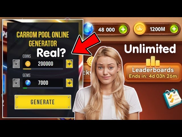 Carrom Pool Cheats Free Coins Gems No Human Verification (Premium For Free) - living matter lab