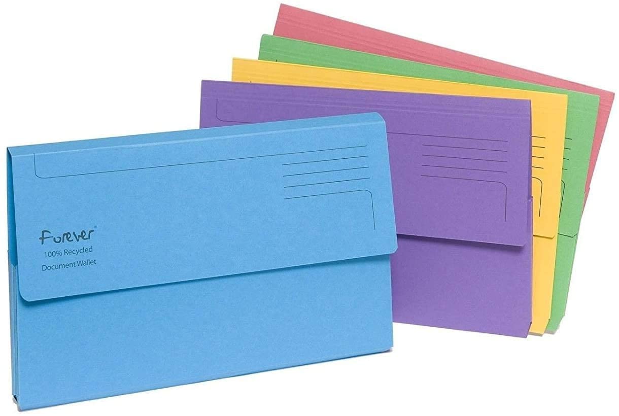 A4 Card Document Wallets