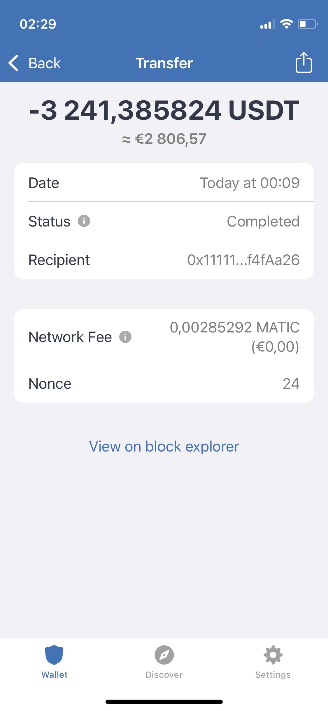 Usdt- trc20 Help - English - Trust Wallet