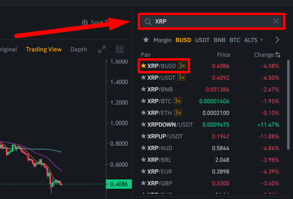 Binance XRP/BTC - XRP to Bitcoin Charts.