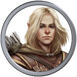 druid male elf token