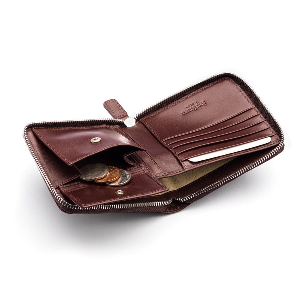 SNAKE EYE - Bifold Zip Wallet with Coin Pocket – COLDFIRE