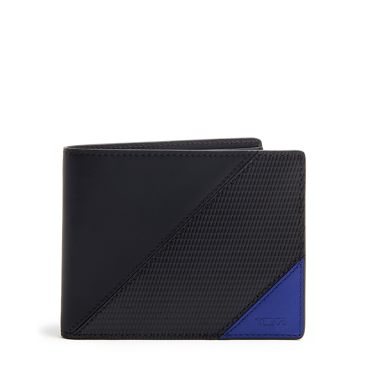 Buy TUMI Nassau Global Double Billfold | Black & Brown Color Men | AJIO LUXE