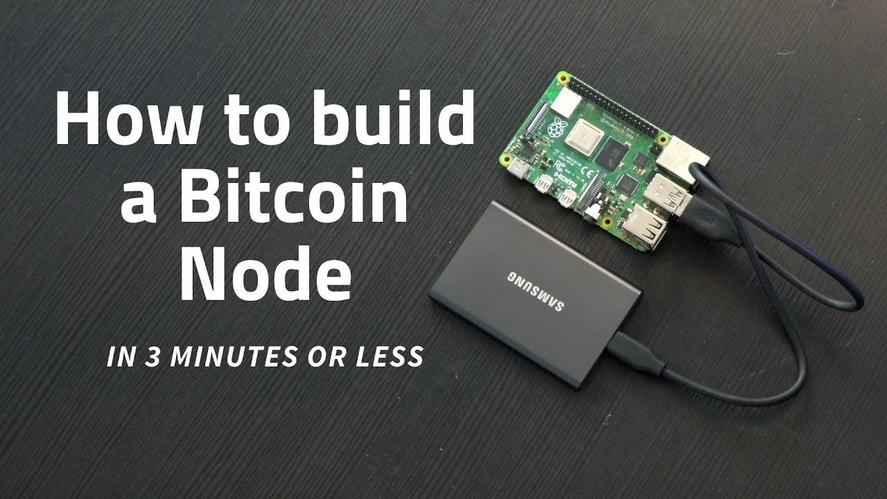 How to Run a Bitcoin Full Node on a Raspberry Pi 3/B+ | alex singleton