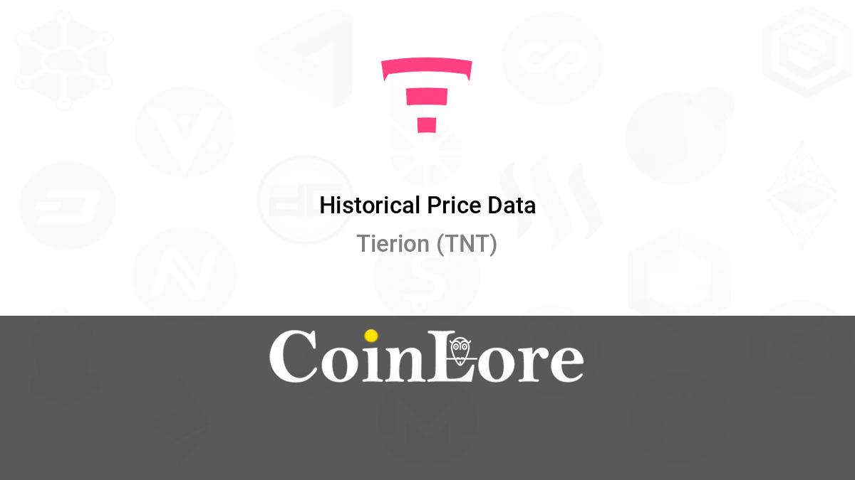 Exchange Tierion (TNT) | SwapSpace Exchange Aggregator