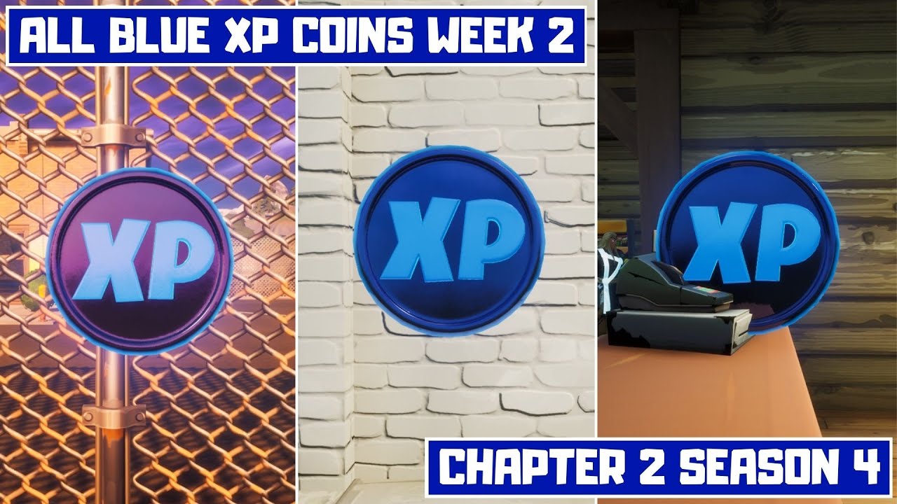 Fortnite Season 4 XP Coins Locations - Maps for All Weeks! - Pro Game Guides