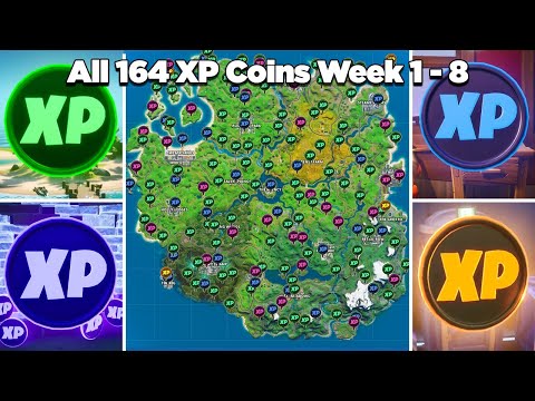 Every Week 6 XP Coin Location in Fortnite Season 4