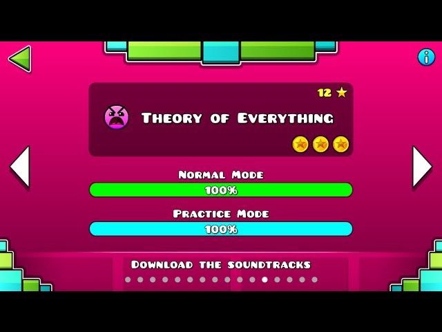 Steam Community :: Video :: Geometry Dash - Theory Of Everything (All Coins)