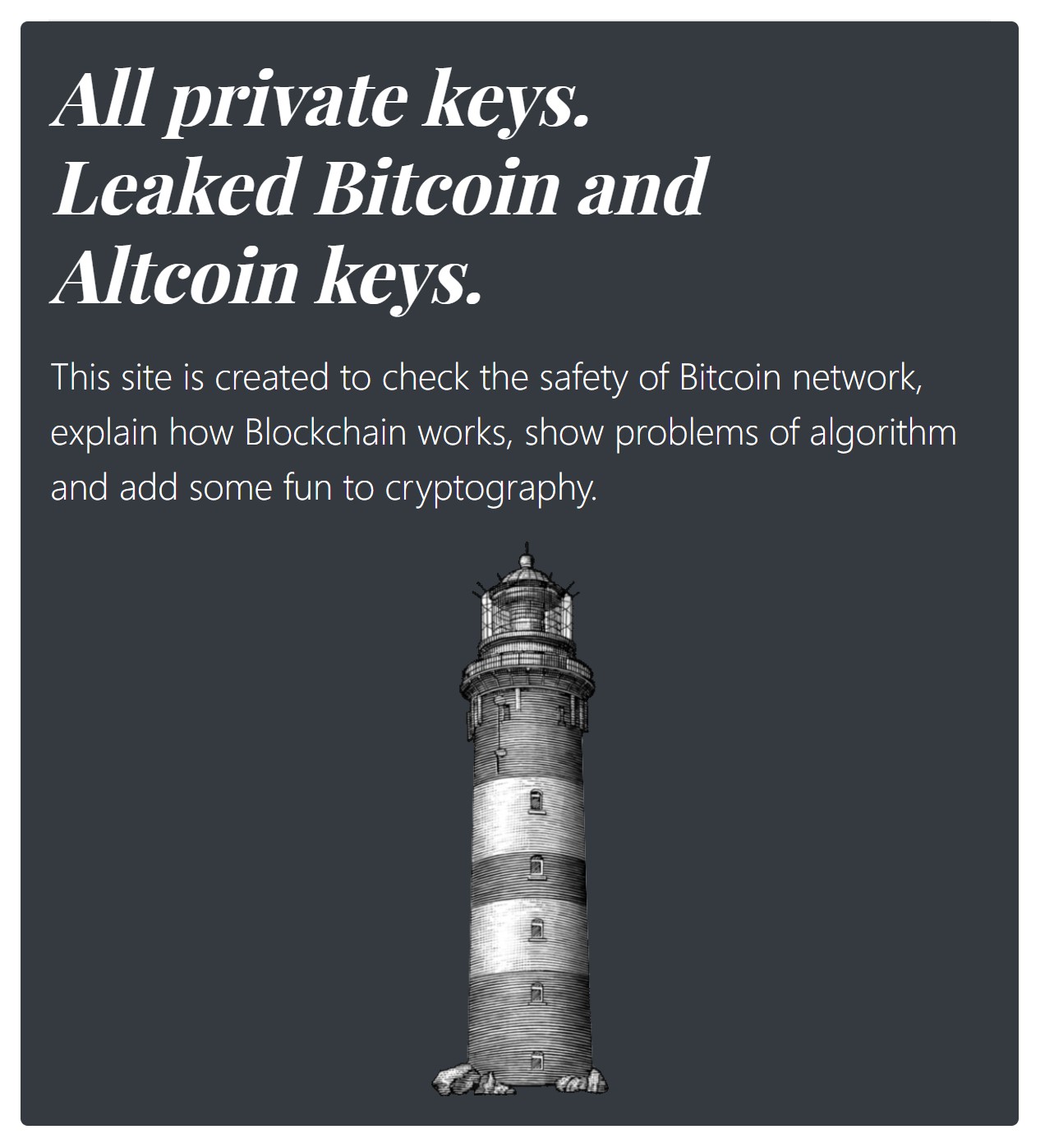 GitHub - mingfunwong/all-bitcoin-private-key: All bitcoin private key