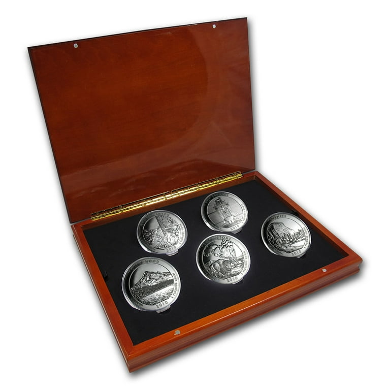 Speck's Web » America The Beautiful 5-Ounce Silver Coin Mintages