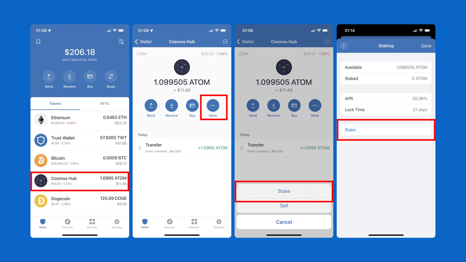 ATOM Staking – Cosmos | Crypto Staking Rewards