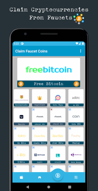 Claim Free Bitcoin Faucet APK + Mod for Android.