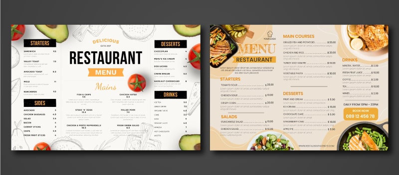 Menu-specific price - - Platform guide